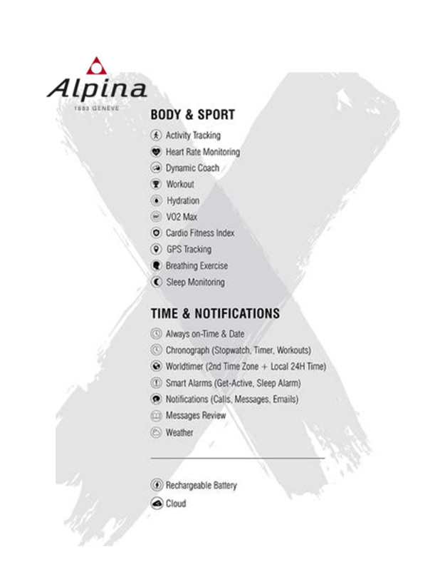 ALPINA Alpiner X Smartwatch