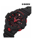 Casio G-Shock Analog Digital Resin Black/Red Watch