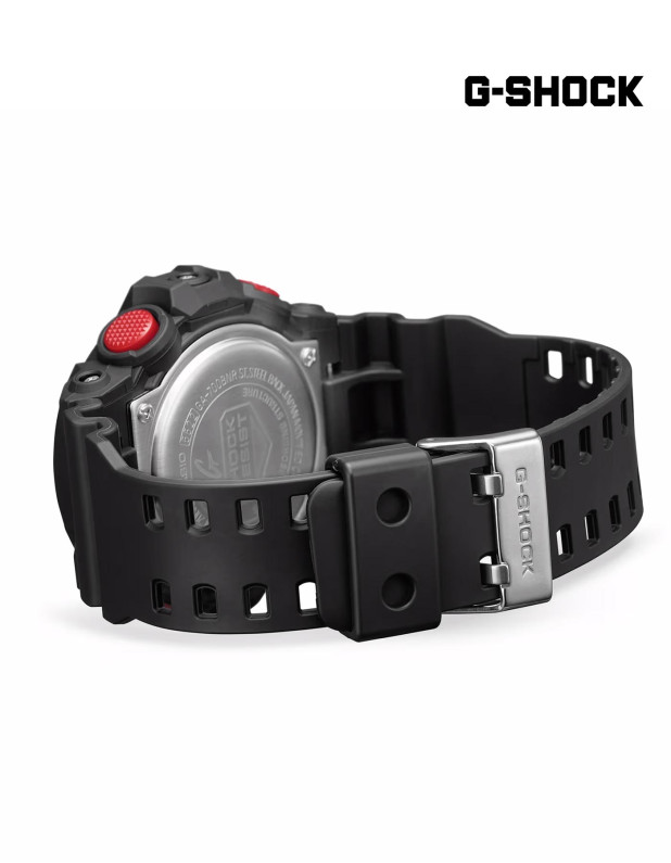 Casio G-Shock Analog Digital Resin Black/Red Watch