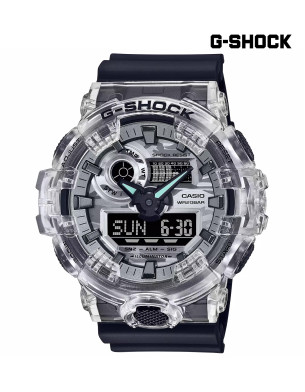 Casio G-Shock Analog Digital Resin Transparent/Black Watch