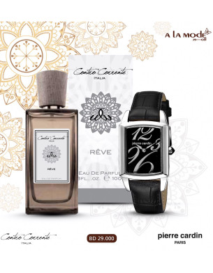 Pierre Cardin women watch with Contro Corrente Perfume