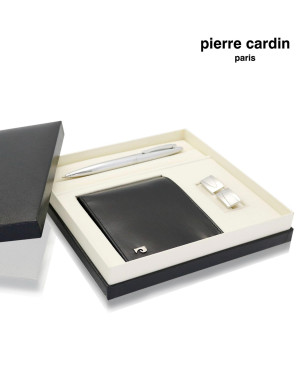 Pierre Cardin Pen, Wallet, Cufflink Set