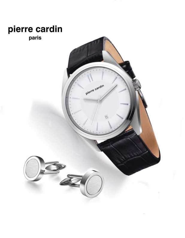 Pierre Cardin Watch & Cufflink Set