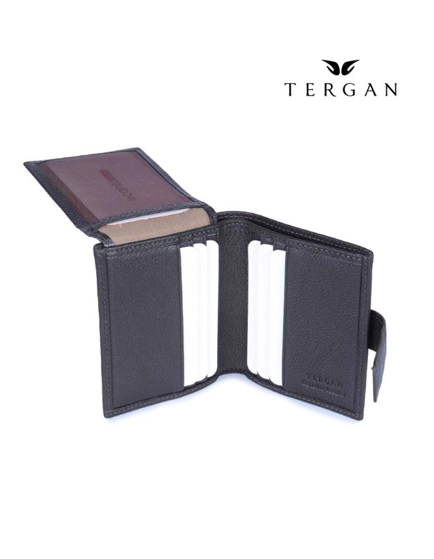 TERGAN Leather Brown Wallet
