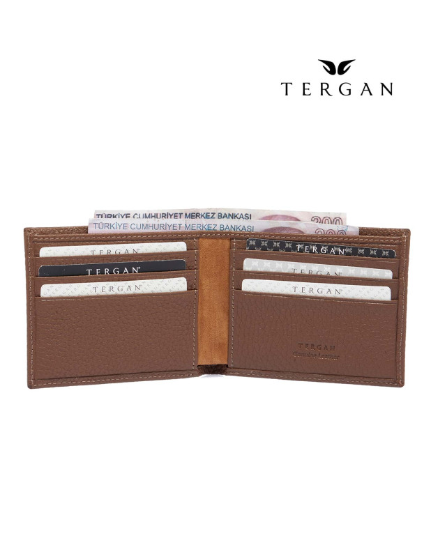 TERGAN Leather Wallet for Men