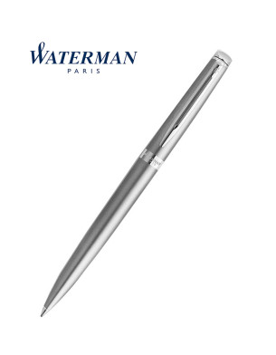 Waterman Hemisphere Essential Metallic Ballpoint Pen Steel CT