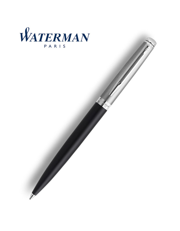 Waterman Hemisphere Essential Metallic Ballpoint Pen Black CT