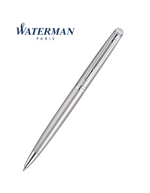 WATERMAN HEMISPHERE S. Steel Chrome Trim Ballpoint Pen