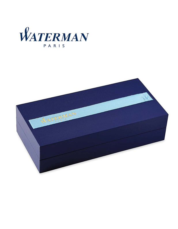 Waterman Carene Contemporary White and Metal Ball Point Pen